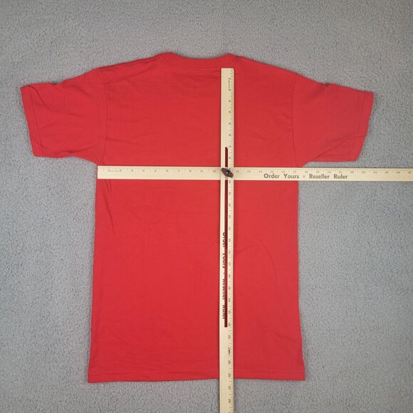 NFL Team Apparel Kansas City Chiefs Mens Small T Shirt 2019 AFC Champions Red - Picture 7 of 11